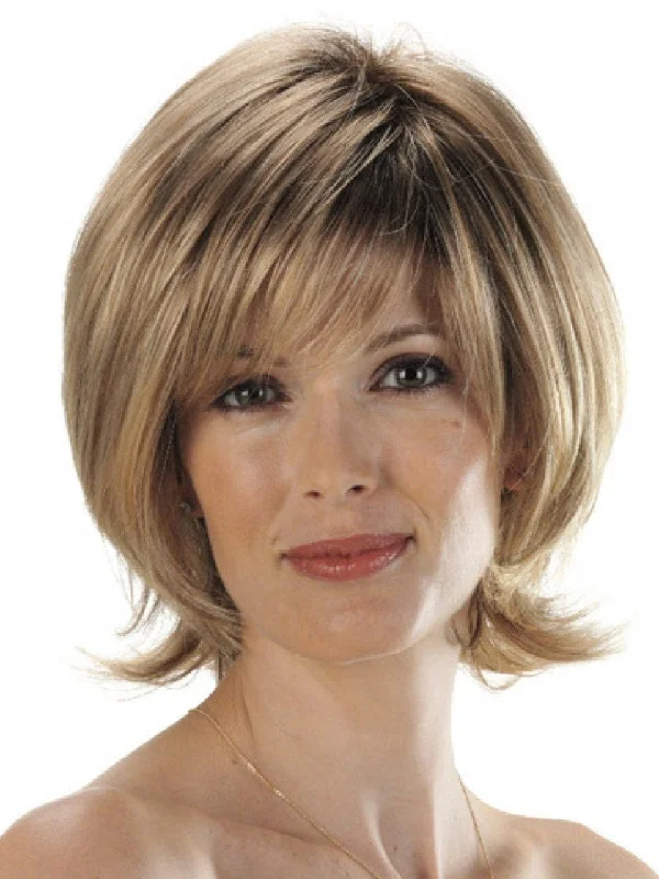 Short wig with a blunt bob cut for a modern and sleek styleIzzy by Tony of Beverly | CLEARANCE