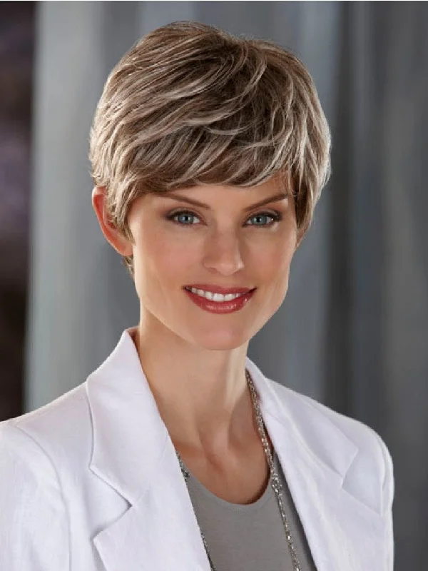 Short wig with a blunt bob cut for a modern and sleek styleJosie by Henry Margu | Petite | CLEARANCE