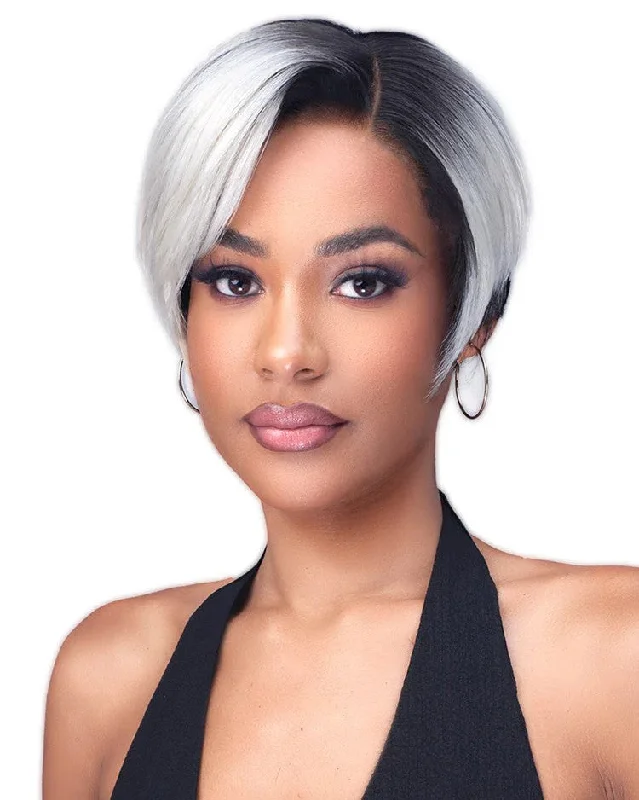 Adjustable - cap long - length wig for a comfortable fitLexie Wig MLF446 by Bobbi Boss | Glueless | Lace Front | Mono Top | Heat Friendly