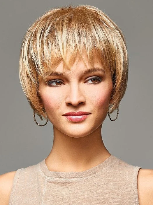 Adjustable - cap short wig for a customized and comfortable fitLily by Henry Margu | CLEARANCE