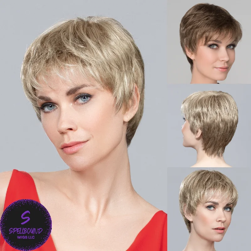 Medium - length wig with a platinum - blonde color for a bold and trendy lookLiza Small Deluxe - Hair Power Collection by Ellen Wille