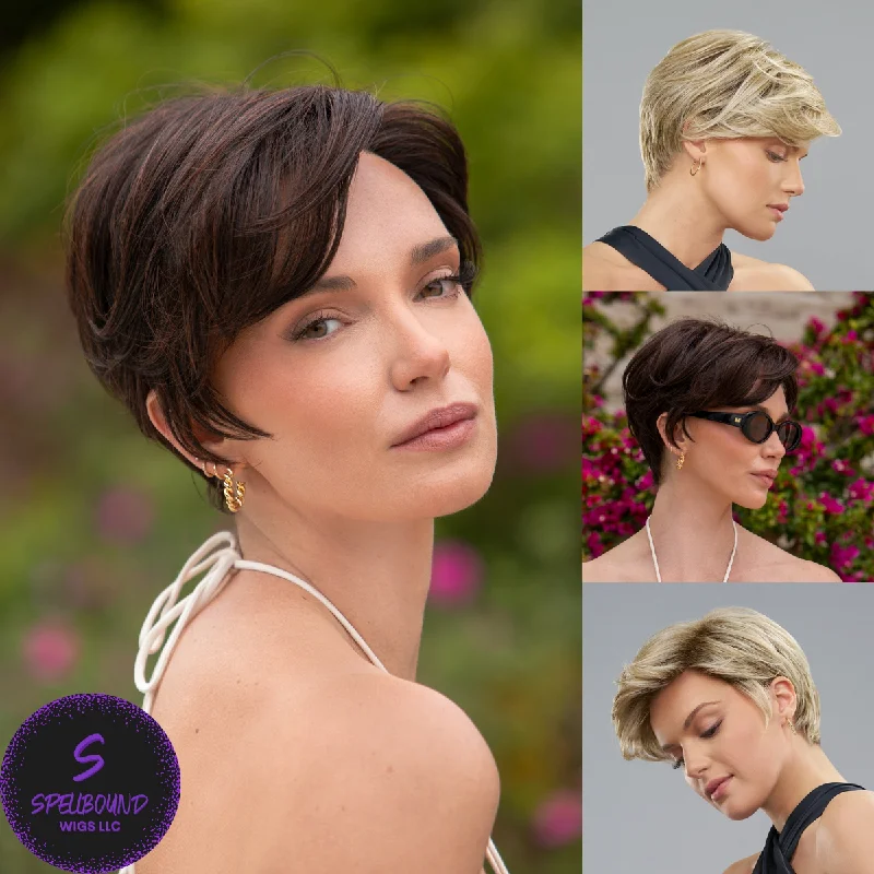 Medium - length wig with a wavy texture for a beachy and relaxed lookLuna in Mousse Cake (8RH14)- HD Synthetic Wig Collection by Jon Renau ***CLEARANCE***