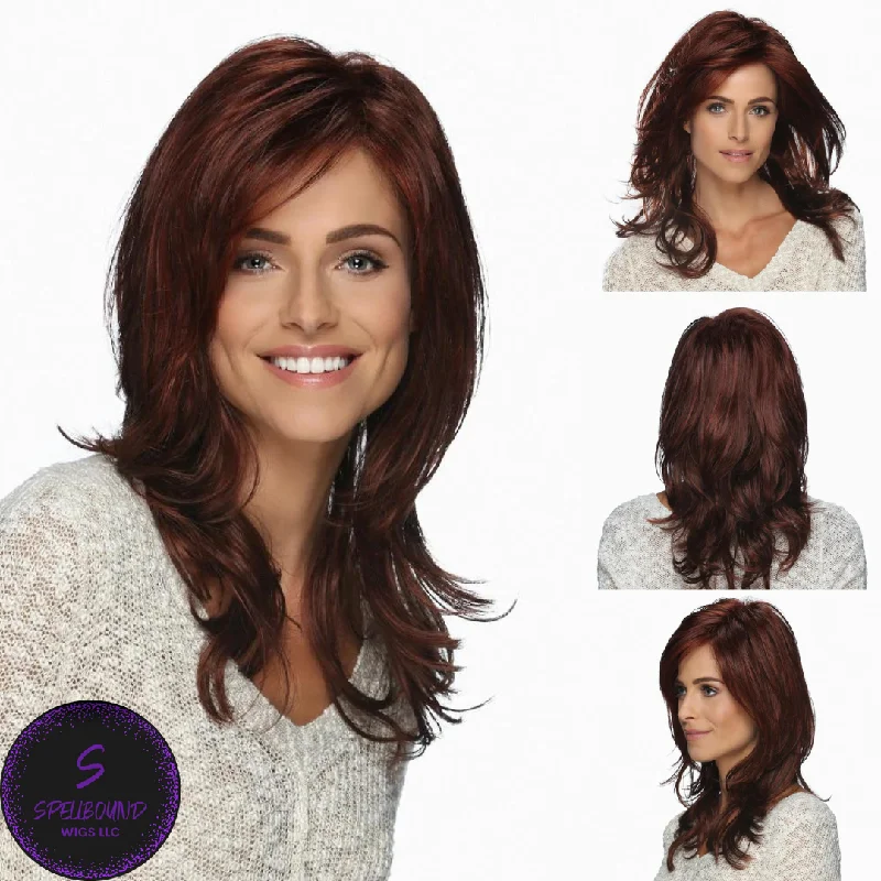 Medium - length wig with a heat - resistant formula for easy styling at homeMackenzie - Naturalle Front Lace Line Collection by Estetica Designs