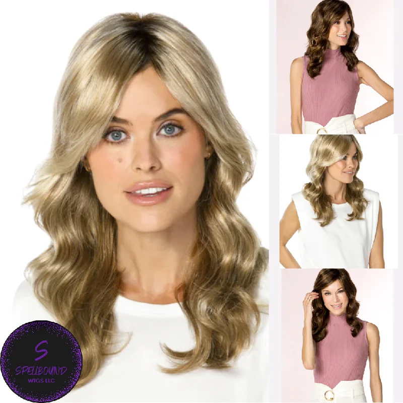 Medium - length wig with a natural - looking root for a more realistic lookMariah in 6 Fudgesicle - Nouveau Collection by Jon Renau ***CLEARANCE***