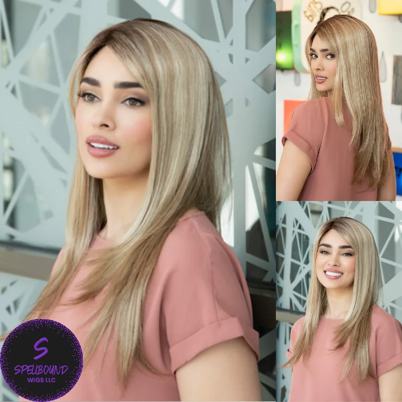 Medium - length wig with a curly fringe for a playful and youthful vibeMcKenzie - Synthetic Wig Collection by Envy