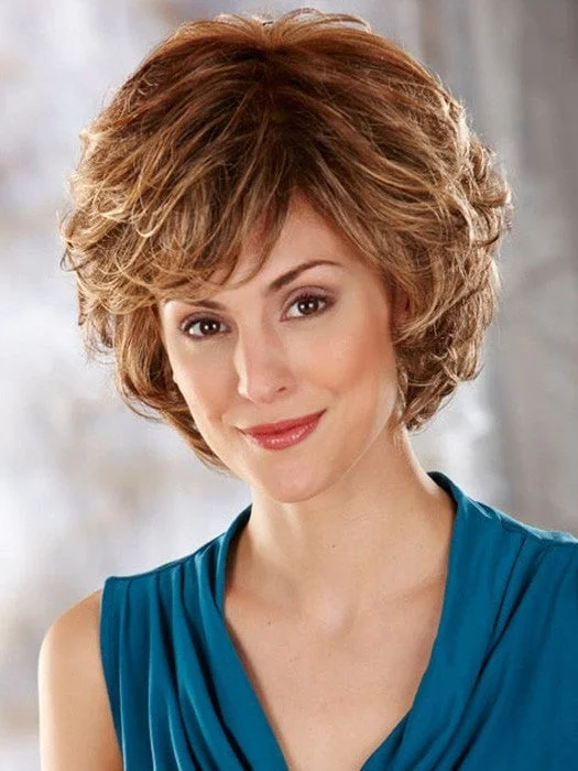 Adjustable - cap short wig for a customized and comfortable fitMeredith by Henry Margu | Monofilament Top | CLEARANCE