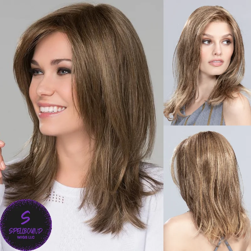 Medium - length wig with a wispy fringe for a soft and feminine lookMiley Small Mono - Hair Power Collection by Ellen Wille