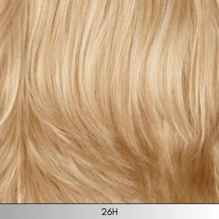 26H - Light gold blonde with light blonde highlights