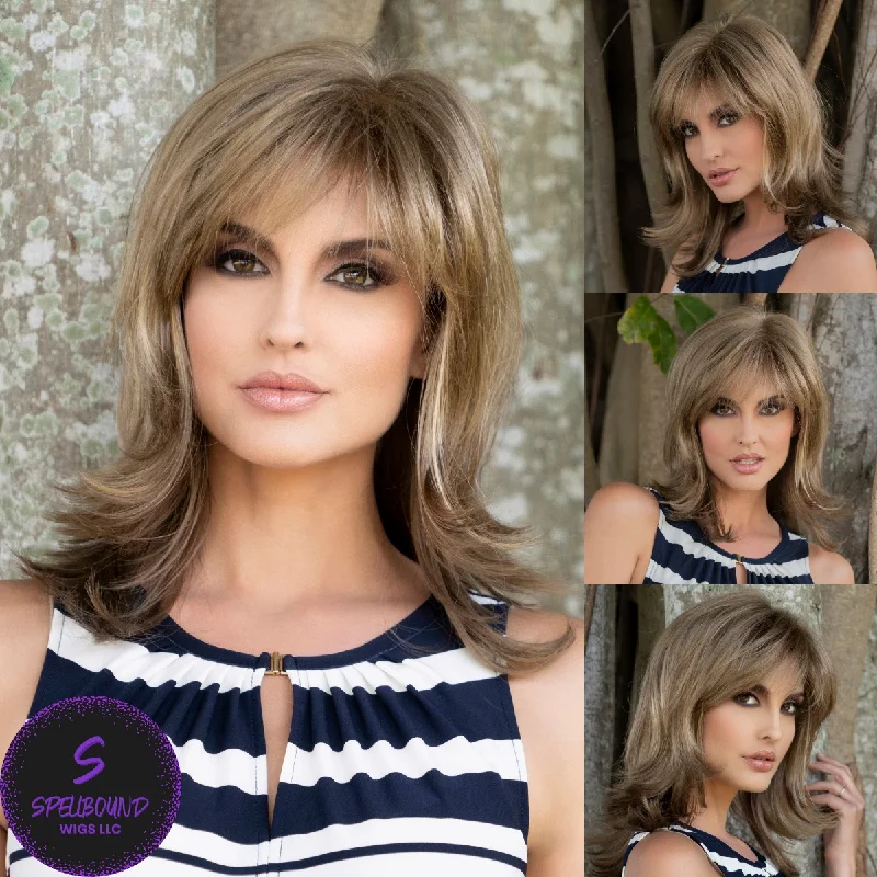 Synthetic medium - length wig with a natural - looking textureNadia - Synthetic Wig Collection by Envy