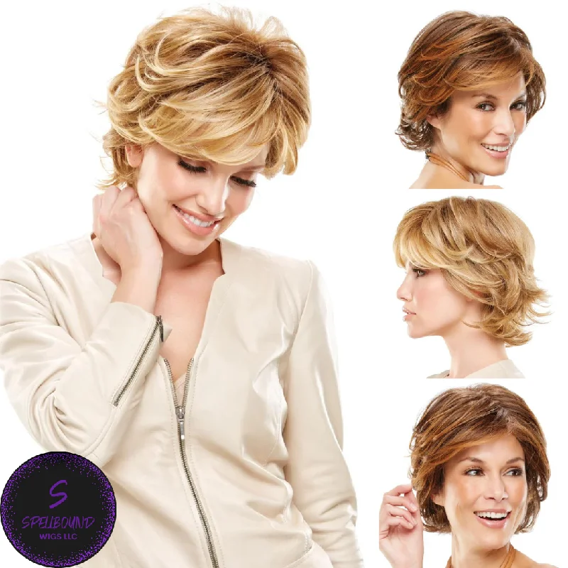 Human - hair medium - length wig for a natural and luxurious feelNaomi - HD Synthetic Wig Collection by Jon Renau