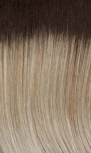 10/613GR | Light Ash Blonde with Platinum Blonde highlights and Medium Brown roots