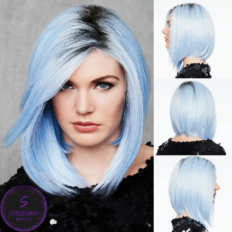 Medium - length wig with a heat - resistant formula for easy styling at homeOut of the Blue - Fantasy Wig Collection by Hairdo