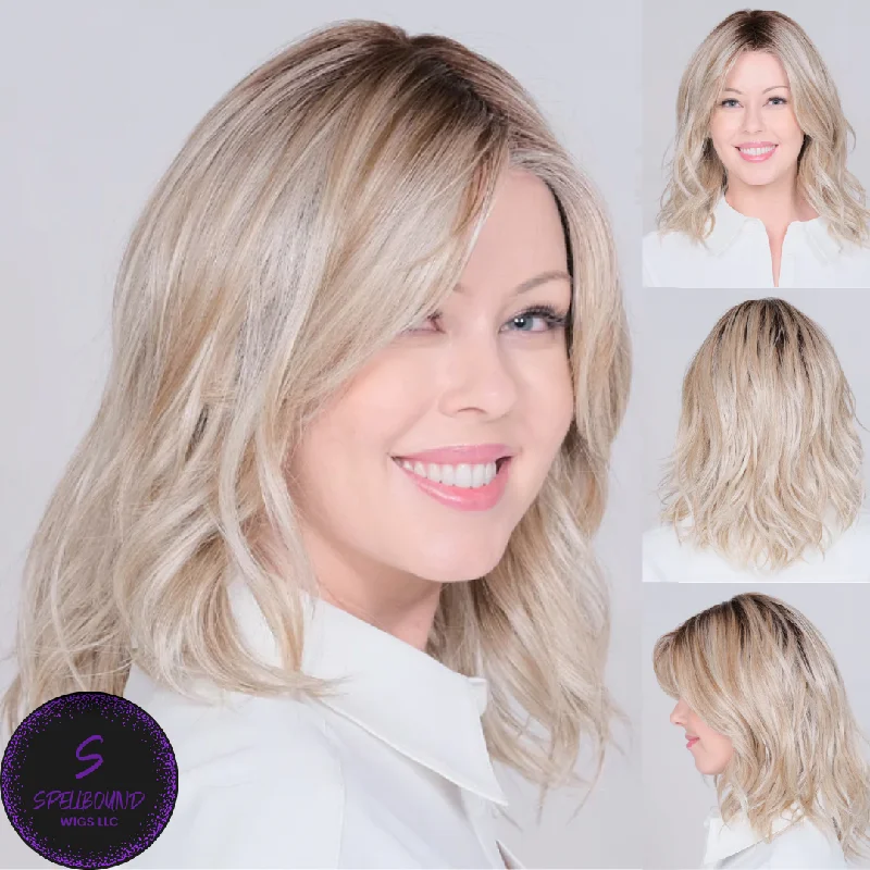 Medium - length wig with a side - swept bang for a sophisticated lookPeerless 14 - Café Collection by BelleTress