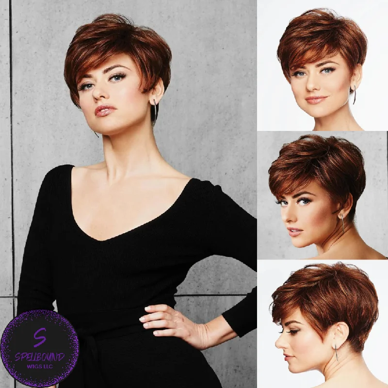 Human - hair medium - length wig for a natural and luxurious feelPerfect Pixie - Fashion Wig Collection by Hairdo