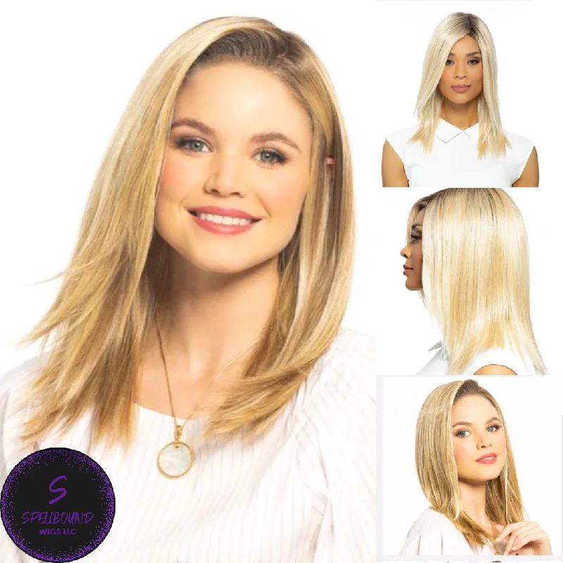 Medium - length wig with a pre - bleached knot for a natural - looking scalpPicture Perfect - Look Fabulous Collection by TressAllure