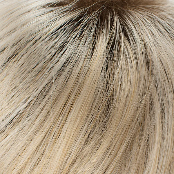 Rooted Vanilla | Brown Rooted on Light Gold Blonde Base with 50% Vanilla Blonde Highlights