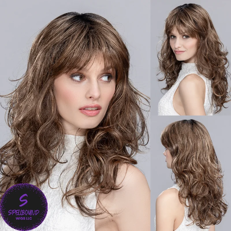 Medium - length wig with a heat - resistant formula for easy styling at homePretty - Hair Power Collection by Ellen Wille