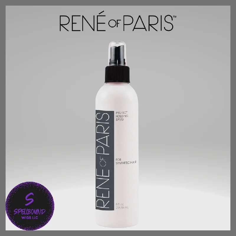 Medium - length wig with a silk - base cap for a comfortable and smooth feelPROTECT Holding Spray for Synthetic Hair by René of Paris