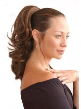 Ombre ponytails with a seamless color transition for a unique styleRampage Ponytail Hairpiece