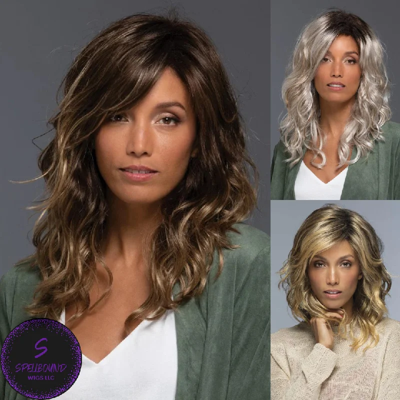 Human - hair medium - length wig for a natural and luxurious feelReeves - Classique Collection by Estetica Designs