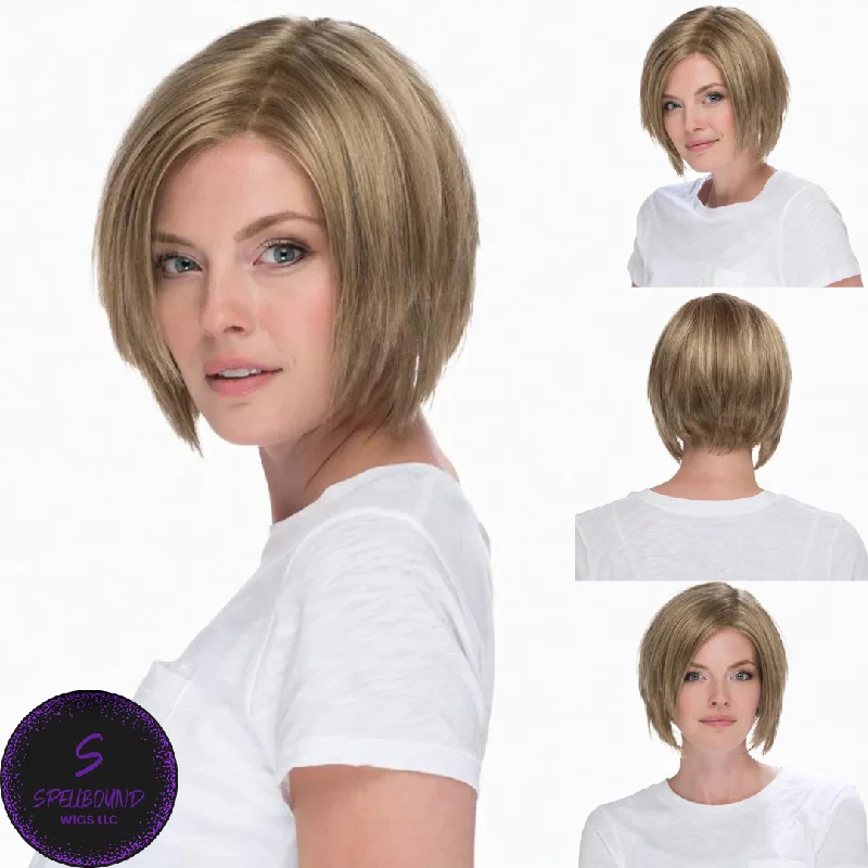 Medium - length wig with a 180 - density for a full and thick appearanceRyder in SilverSunRT8 - Naturalle Front Lace Line Collection by Estetica Designs ***CLEARANCE***