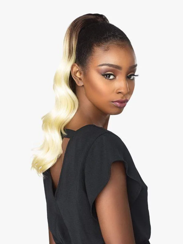 Low - profile ponytails for a sophisticated and understated styleSensationnel ID Ocean Wave 18" (Instant Pony) - HRF