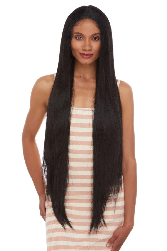 Long - length wig with a curly texture for a bold and stylish choiceArielle <br>Synthetic Lace Front Wig