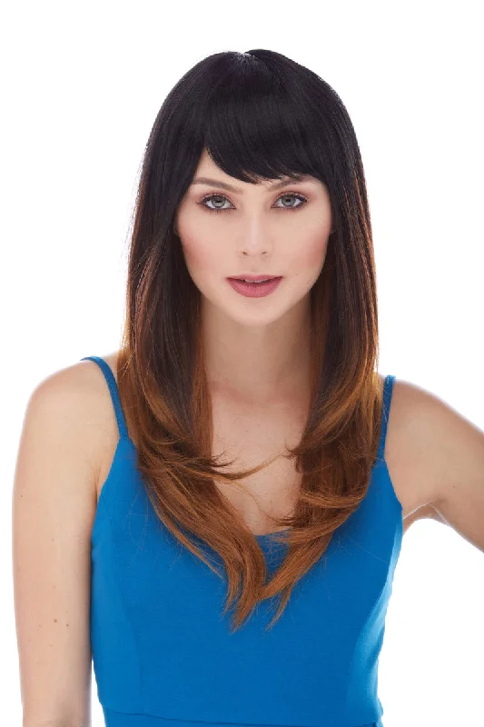 Synthetic long - length wig with a natural - looking textureTokyo <br>Synthetic Wig