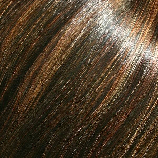 FS6/30/27 | Toffee Truffle | Brown, Med Red-Gold, Med Red-Gold Blonde Blend w/ Med Red Gold Blonde Bold Highlights