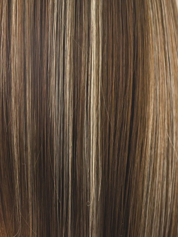 Iced Mocha | Med Brown with Creamy Blond highlights