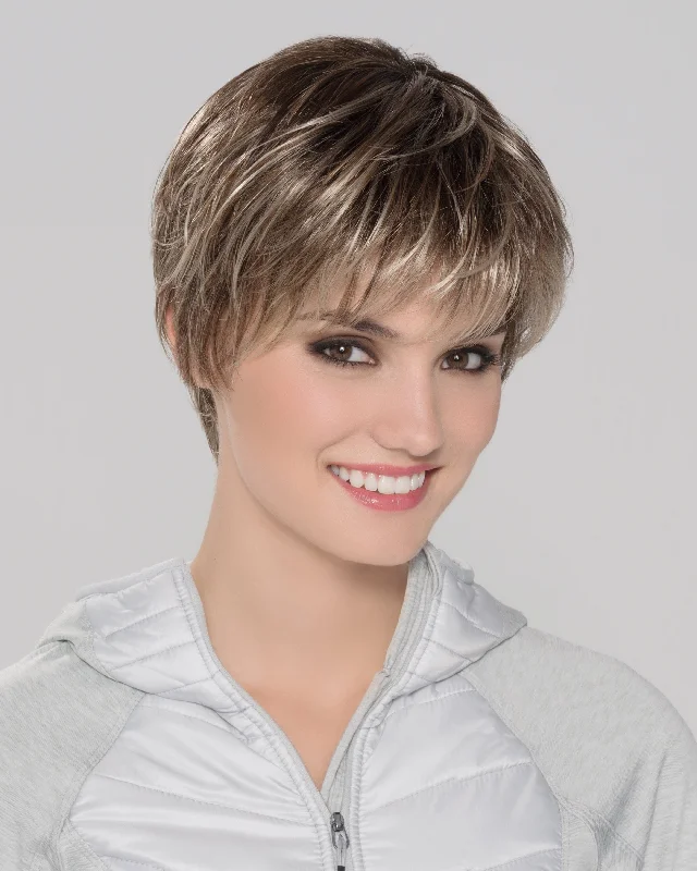 Blonde - colored ponytails for a sun - kissed and trendy lookSmart Mono Large Wig by Ellen Wille - Discontinued/Final Sale: No refunds or exchanges