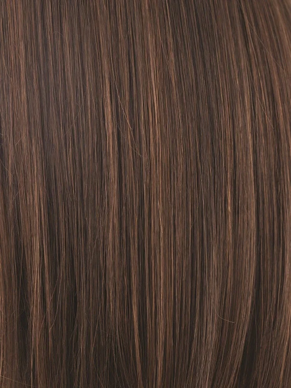 Ginger Brown | A 50/50 blend of medium auburn and medium brown