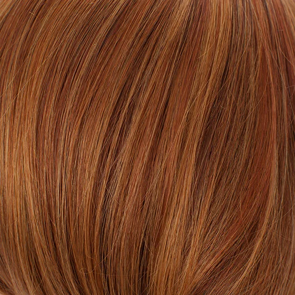 Sunset Red | Blended Firey Red and Dark Strawberry Red: Lighter Front Darker Back