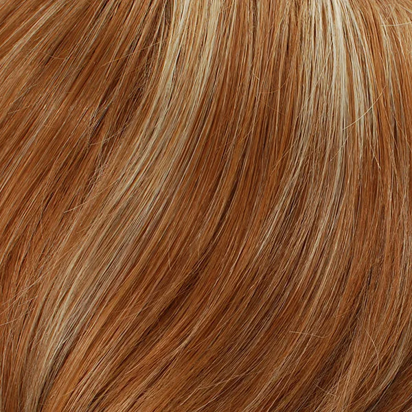 613HL27 | Lightest Strawberry Blonde Base with 15% Vanilla Blonde Highlights