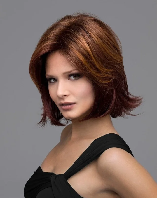 Short wig with a gradient color for a modern and stylish appearanceTaylor Wig by Envy | Synthetic Hair | Average Cap