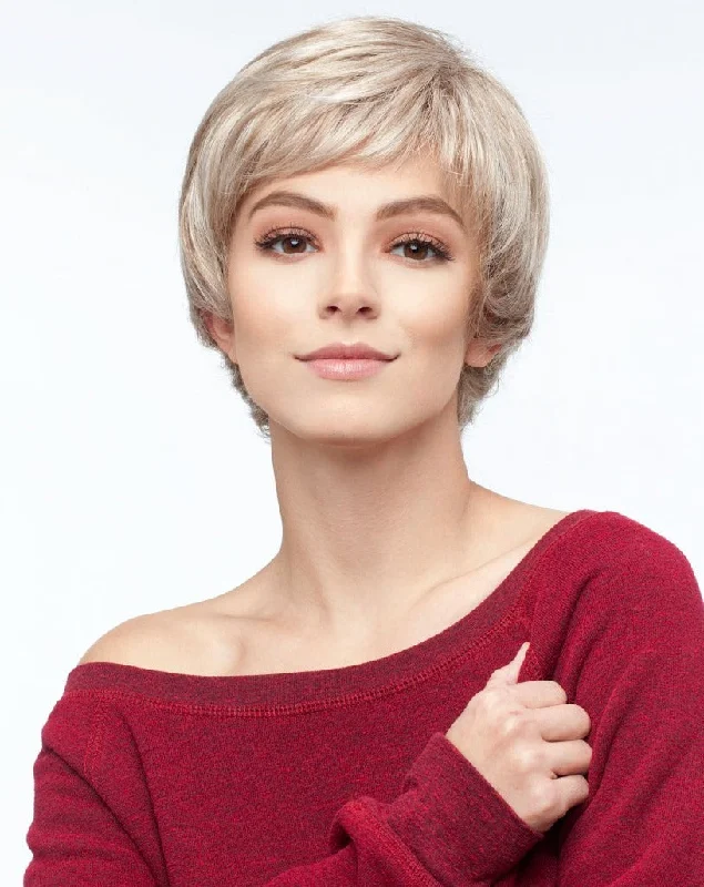 Short wig with a wavy texture for a beachy and relaxed lookUtah II HT Wig by Dream USA Wigs | Synthetic Hair | Average Cap