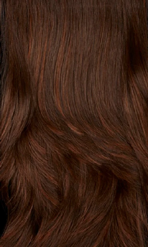 6H | Chestnut brown with auburn highlights