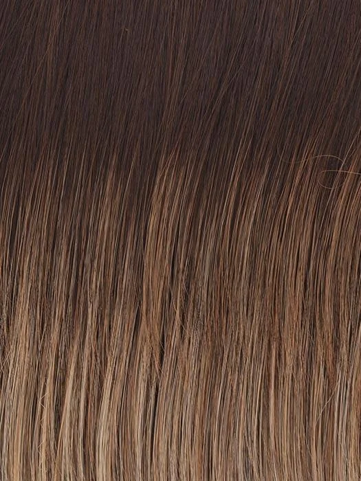 SS12/22 SHADED CAPPUCCINO | Light Golden Brown Evenly Blended with Cool Platinum Blonde Highlights and Dark Roots