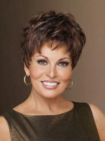 Synthetic long - length wig with a natural - looking textureWinner Petite Wig by Raquel Welch